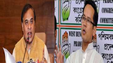 Assam Chief Minister Himanta Biswa Sarma and Congress deputy leader in Lok Sabha, Gaurav Gogoi. 