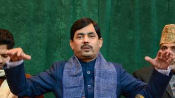 BJP leader Shahnawaz Hussain