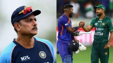 Ravi Shastri, Hardik Pandya and Haris Rauf