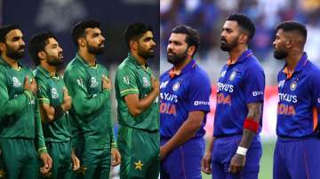 Pakistan and Indian Cricket teams