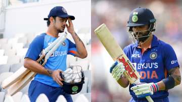 Ishan Kishan and Virat Kohli