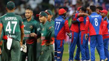 Bangladesh and Afghanistan cricket teams