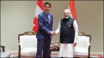 PM Narendra Modi met with his Canadian counterpart Justin Trudeau