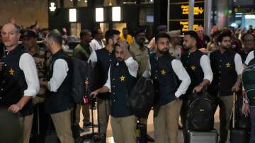 Pakistani cricket team in Hyderabad for ICC World Cup 2023