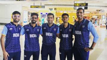 India's men's table tennis team for Asian Games 2023