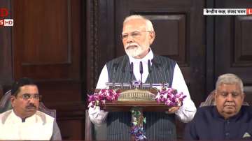 PM Modi in Central Hall