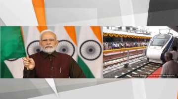 PM Modi, Vande Bharat Express trains, Vande Bharat flagged off, Vande Bharat  train, Vande Bharat Ex