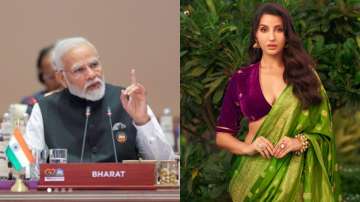 pm modi, nora fatehi