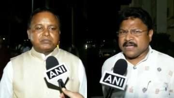 Two Odisha MLAs were suspended from the assembly after they allegedly threw pulses at Speaker