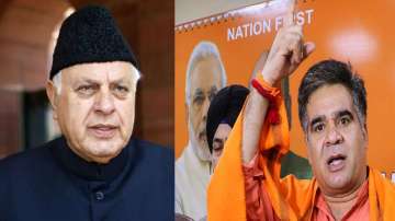 Jammu and Kashmir BJP chief Ravinder Raina accused Farooq Abdullah of doing politics