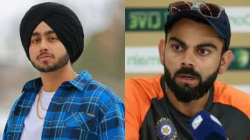 Shubh and Virat Kohli