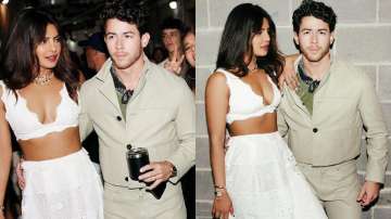 Priyanka Chopra with her husband Nick Jonas