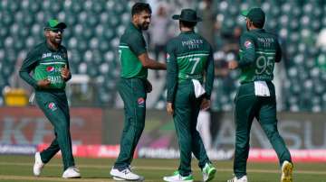 Pakistan players vs Bangladesh in Asia Cup fixture on September 6, 2023
