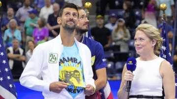 Novak Djokovic after winning US Open 2023