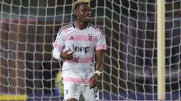 Paul Pogba against Empoli in Serie A game on Sep 3, 2023