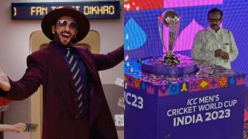 Ranveer Singh featured in the official theme song for ICC Cricket World Cup 2023 song launched on September 20