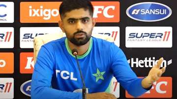 Babar Azam during the Asia Cup 2023 press conference on September 1, 2023
