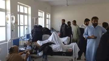 People who were wounded in the blast were shifted to a nearby hospital.