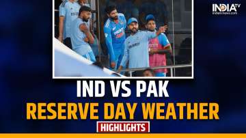 IND vs PAK Weather Updates