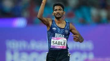 Avinash Sable won Gold in men's 3000m steeplechase