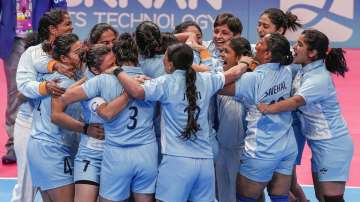 Indian women's kabaddi team beat Chinese Taipei 26-25 to win the gold medal