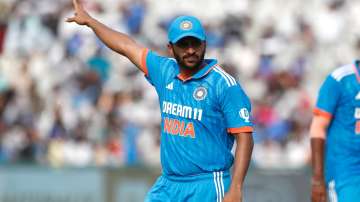Shardul Thakur might be in for a place in the playing XI for India's clash against Afghanistan