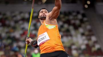 Sumit Antil broke his own world record on way to Asian Para Games gold in the men's F64 javelin throw event