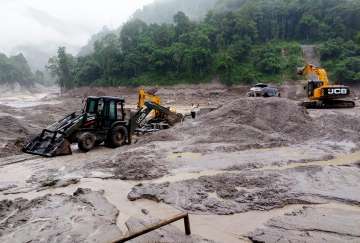 Massive rescue operations are underway in Sikkim