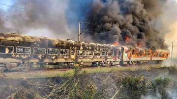 Patalkot Express catches fire