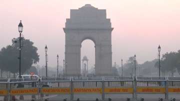 Visual from India Gate