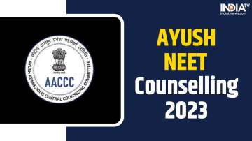 AYUSH NEET UG Counselling 2023, AYUSH NEET UG round 3 registration