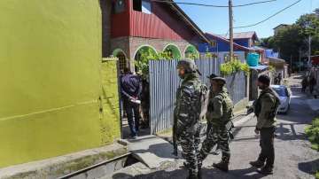 Security heightened in the area after the attack in Baramulla