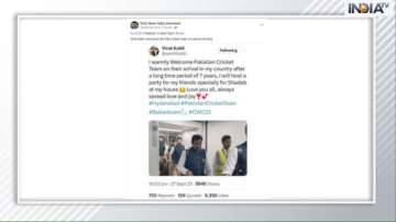 FACT CHECK: Virat Kohli parody account spreads false 'welcome message' to  Pakistan cricket team