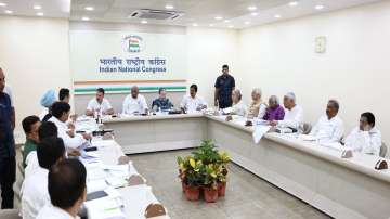 Congress Central Election Committee meeting in Delhi