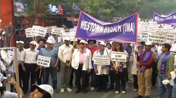 Doctors' protest in Delhi