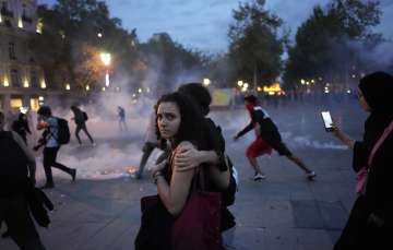 Police fire tear gas to disperse pro-Palestinian protesters in France