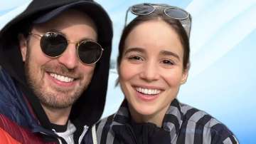 Chris Evans and Alba Baptista 