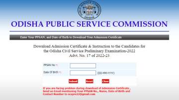 opsc admit card 2023 release date, opsc ocs exam date 2023, opsc admit card 2022 release date