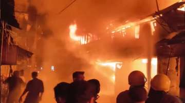 Massive fire at at Naxalbari Bazar