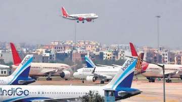 Several flights were diverted from Delhi airport to different cities due to bad weather conditions