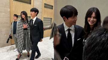 Song Joong Ki and wife Katie Saunders