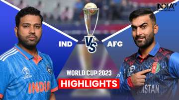 India vs Afghanistan World Cup Highlights