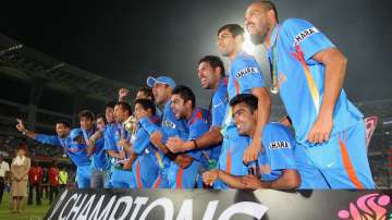 India's 2011 World Cup winning team