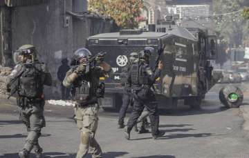 Israeli forces preparing ahead of a possible ground offensive in Gaza