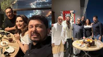 Madhuri Dixit, Sanjay Dutt, Jackie Shroff reunite