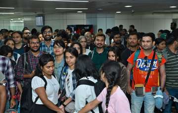 Under 'Operation Ajay', the first flight safely evacuated 212 Indians from Israel.