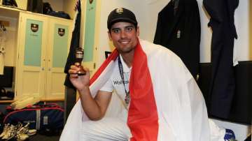 Alastair Cook after winning Ashes 2015