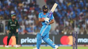 Rohit Sharma vs Pakistan in World Cup 2023 on October 14
