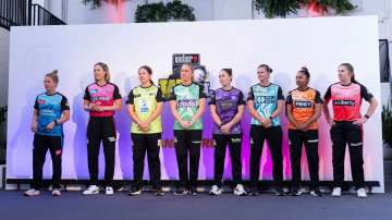 WBBL Season 9 captains in Melbourne on October 16