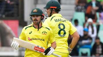 Travis Head and Mitchell Marsh during T20I series against South Africa in Sep 2023